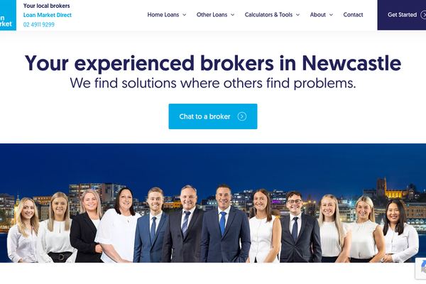 Loan Market Direct website preview