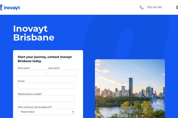 Inovayt - Mortgage Broker & Financial Advisor Brisbane website preview