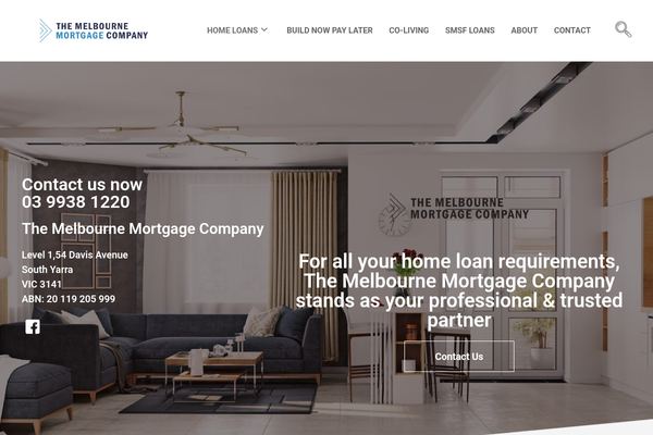 The Mortgage Company website preview