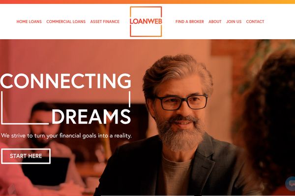 LOANWEB - Connecting Dreams website preview