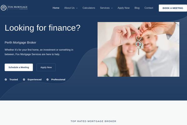 Fox Mortgage Services website preview