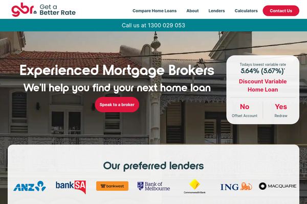 Get a Better Rate | Mortgage Broker Sydney CBD website preview