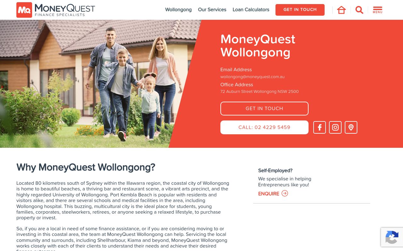 MoneyQuest - Dino Di Donato website preview