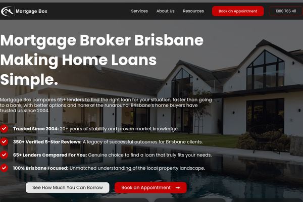 Mortgage Box website preview