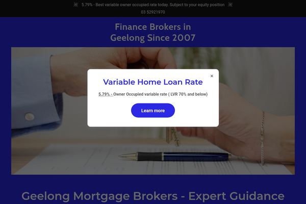 Astute Financial Geelong website preview