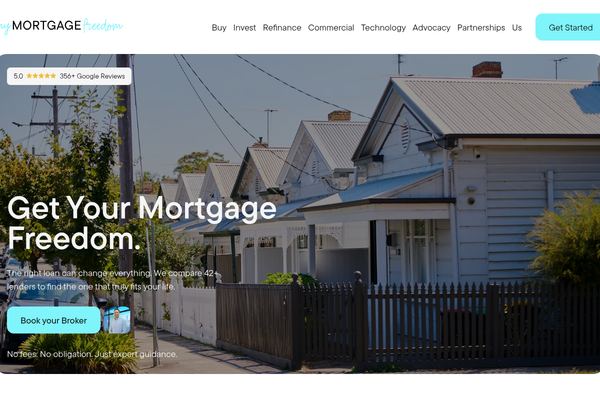 My Mortgage Freedom website preview