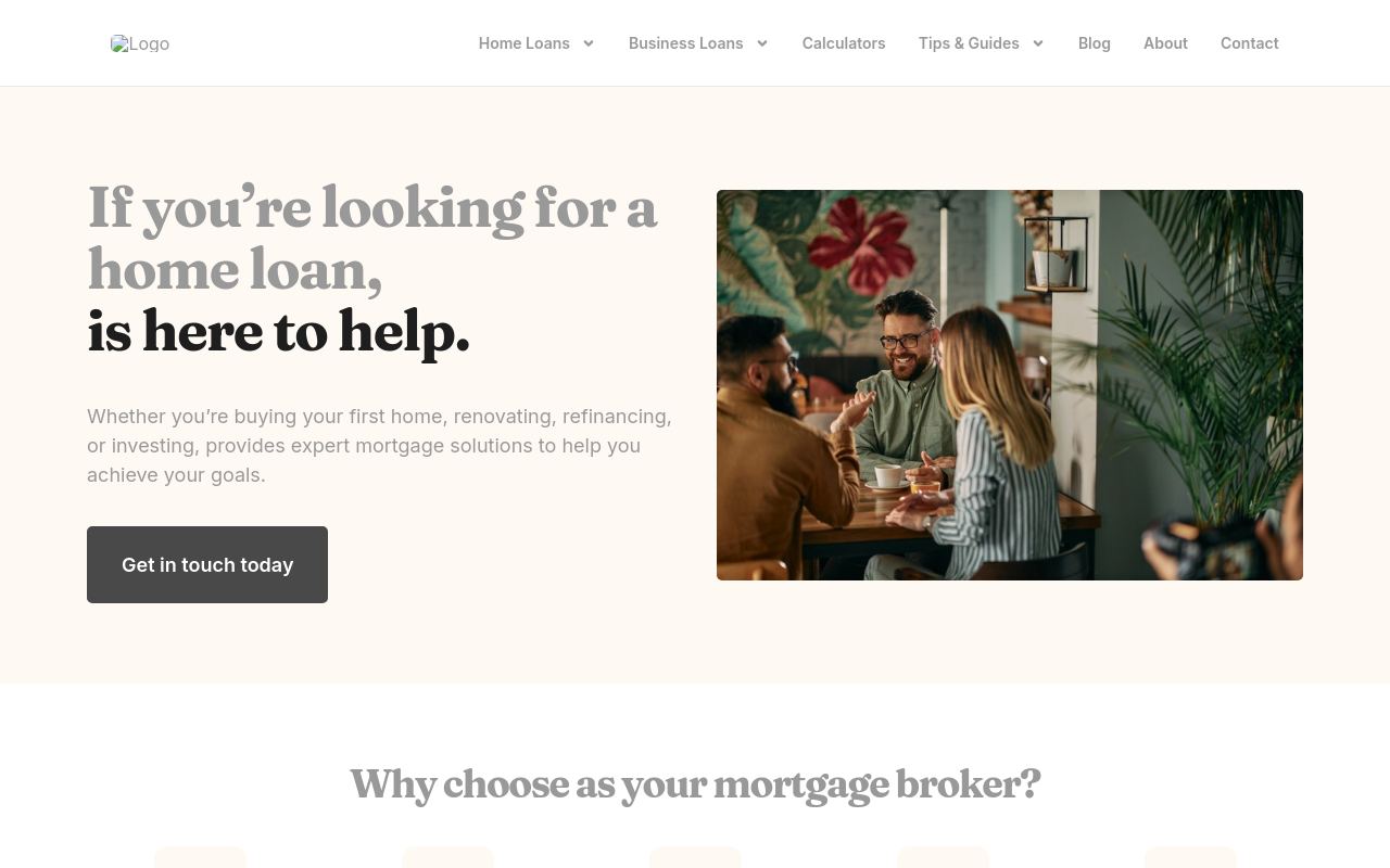 Mortgage Success Pty Ltd website preview
