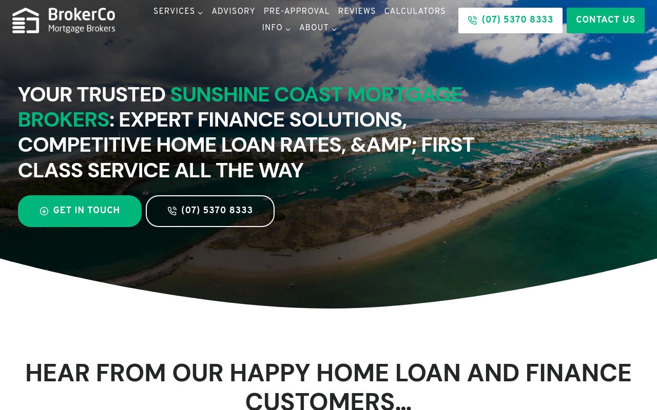 BrokerCo Mortgage Brokers website preview