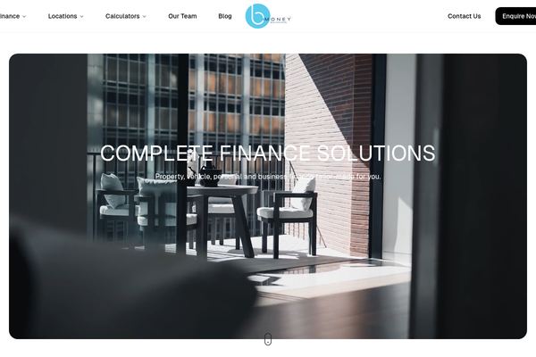 Bmoney Wollongong website preview