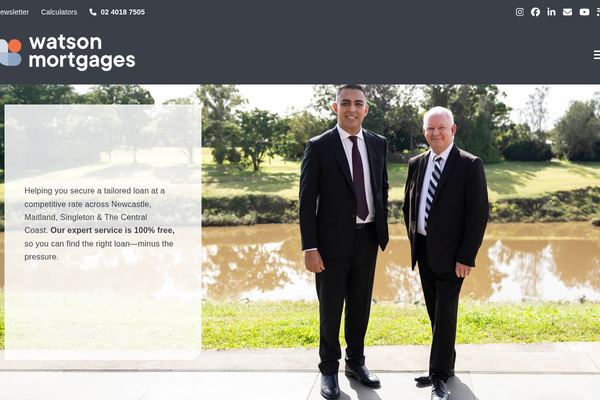 Watson Mortgages website preview