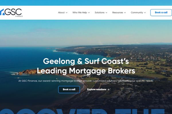 GSC Finance - Mortgage Broker website preview
