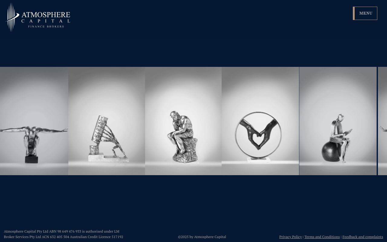 Atmosphere Capital website preview
