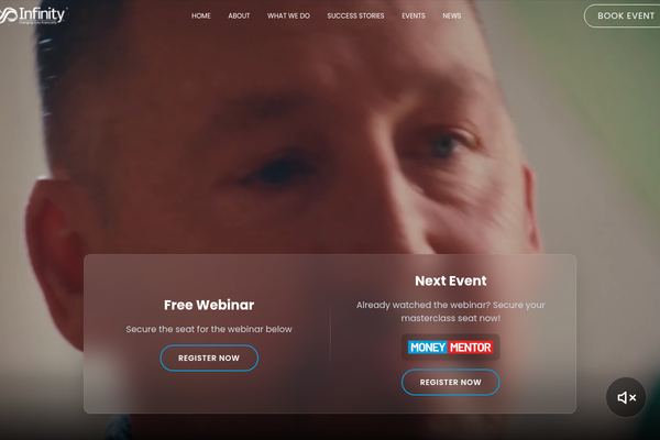 Infinity Group Coaching website preview