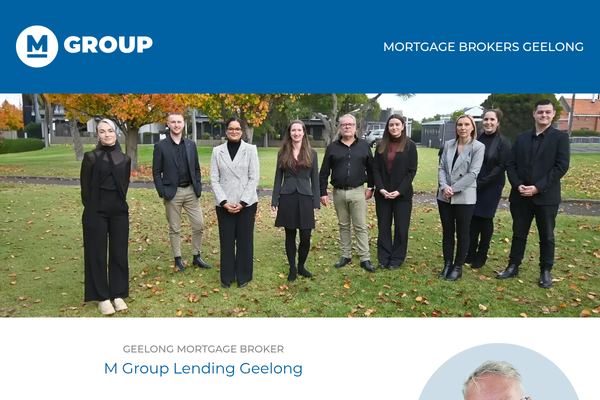 M Group Lending Geelong (formerly Mulcahy & Co) website preview