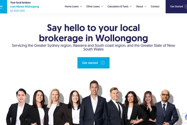 Loan Market Wollongong website preview