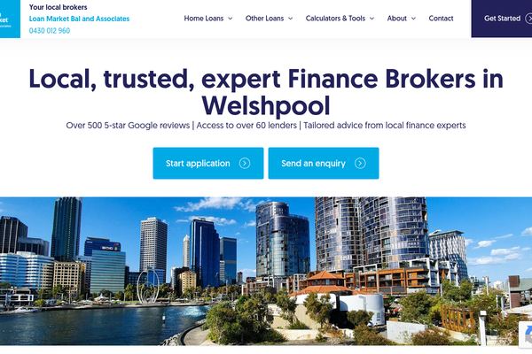 Loan Market Bal & Associates website preview