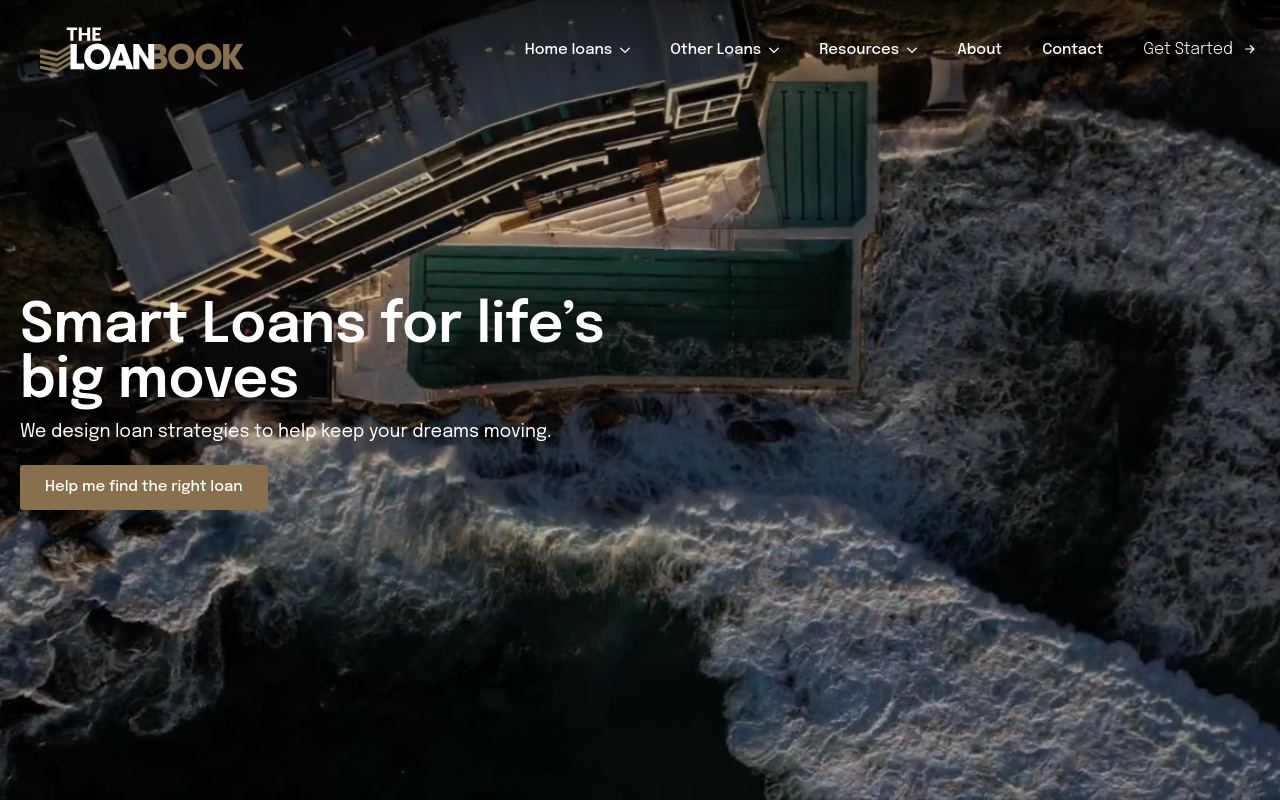 The Loan Book website preview