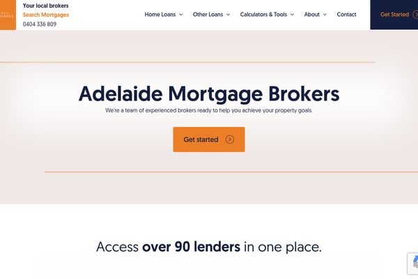 Search Mortgages website preview