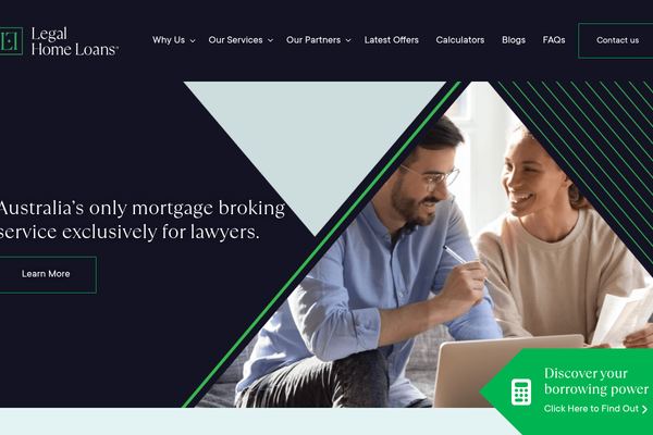 Legal Home Loans website preview